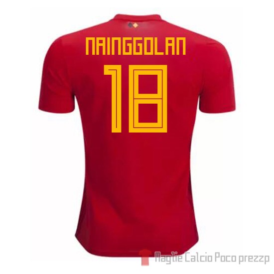 Maglia Belgio Giocatore Nainggolan Home 2018 - Clicca l'immagine per chiudere